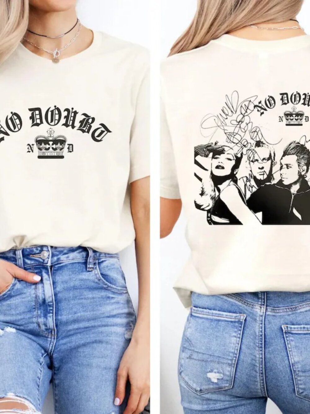 No Doubt Shirt Graphic Unisex 2 Sided T-Shirt